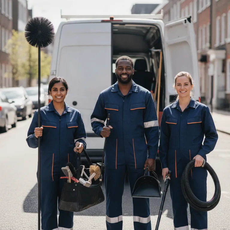 Chimney Sweep team in Sheffield